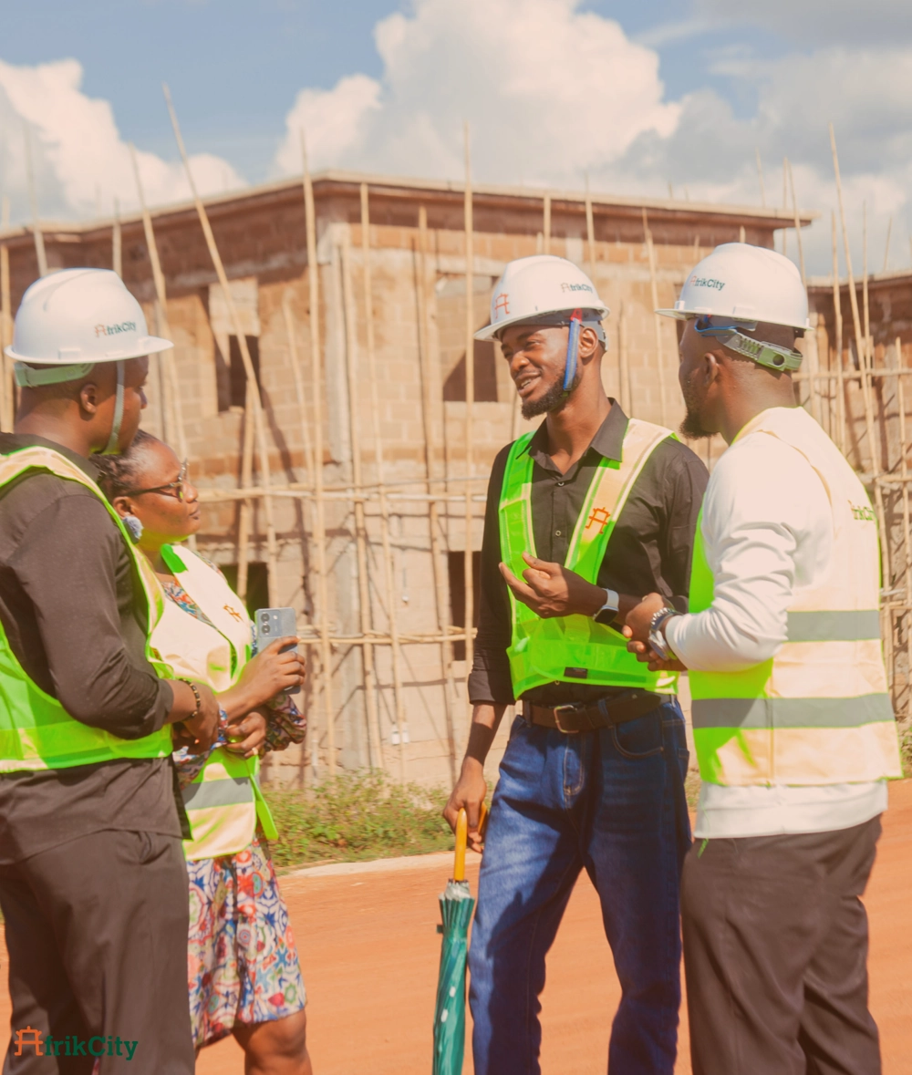 AfrikCity team at work